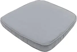 Madison zitkussen wicker 48x48cm panama light grey - afbeelding 2