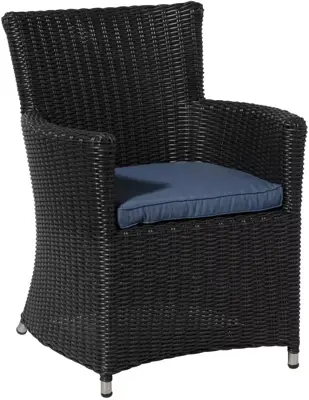 Madison zitkussen wicker 48x48cm panama safier blue - afbeelding 5