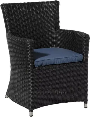 Madison zitkussen wicker 48x48cm panama safier blue - afbeelding 6