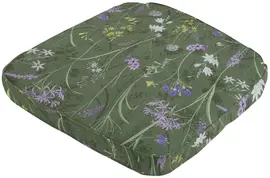 Madison zitkussen wicker universeel canvas eco+ 48x48cm donna green - afbeelding 1