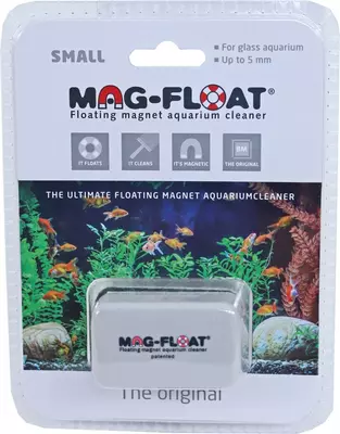 Mag-Float algenmagneet drijvend small,voor glas van maximaal 5 mm dik