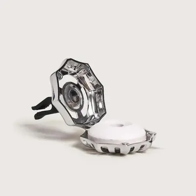 Maison Berger Paris autoparfum set coralie silver lady flower - afbeelding 4