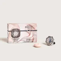 Maison Berger Paris autoparfum set coralie silver lady flower - afbeelding 5