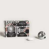 Maison Berger Paris autoparfum set illusion silver black angelica - afbeelding 2