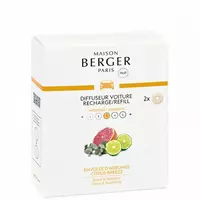 Maison Berger Paris navulling autoparfum citrus breeze 2 stuks