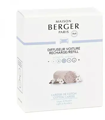 Maison Berger Paris navulling autoparfum cotton caress 2 stuks