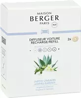 Maison Berger Paris navulling autoparfum garden of agaves 2 stuks