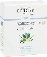 Maison Berger Paris navulling autoparfum garden of agaves 2 stuks