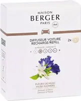 Maison Berger Paris navulling autoparfum musk flowers 2 stuks kopen?