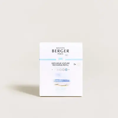 Maison Berger Paris navulling autoparfum ocean breeze 2 stuks - afbeelding 1