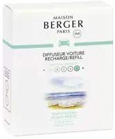 Maison Berger Paris navulling autoparfum ocean breeze 2 stuks