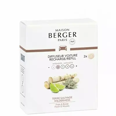 Maison Berger Paris navulling autoparfum wilderness 2 stuks