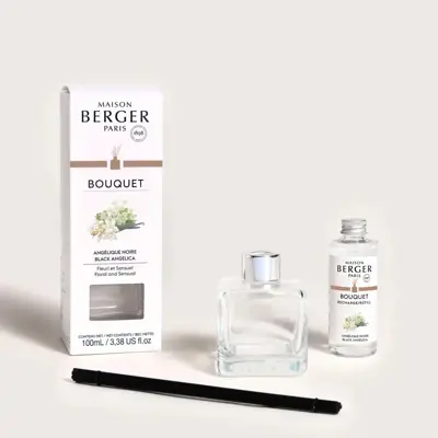 Maison Berger Paris parfumverspreider cube black angelica 100 ml - afbeelding 4