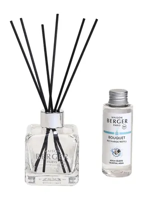 Maison Berger Paris parfumverspreider cube celestial aqua 100 ml - afbeelding 1