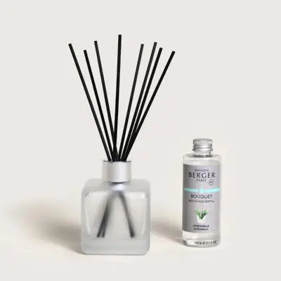 Maison Berger Paris parfumverspreider cube citronella 100 ml - afbeelding 1