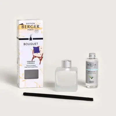 Maison Berger Paris parfumverspreider cube citronella 100 ml - afbeelding 4