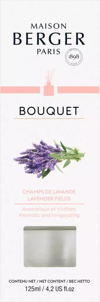 Maison Berger Paris parfumverspreider cube lavender fields 125 ml - afbeelding 2
