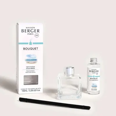 Maison Berger Paris parfumverspreider cube ocean breeze 100 ml - afbeelding 4