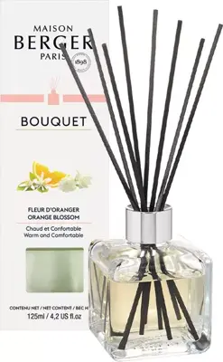 Maison Berger Paris parfumverspreider cube orange blossom 125 ml - afbeelding 1