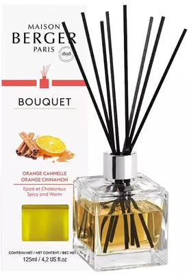 Maison Berger Paris parfumverspreider cube orange cinnamon 125 ml