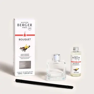 Maison Berger Paris parfumverspreider cube vanilla gourmet 100 ml - afbeelding 4