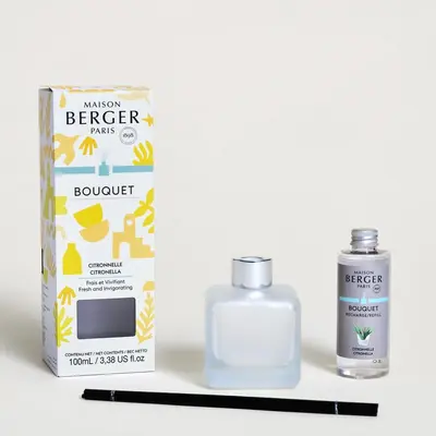 Maison Berger Paris parfumverspreider glaçon givré citronella 100 ml - afbeelding 2