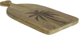 Mangohout FSC mix snijplank 19.5x39x1.5 bruin - afbeelding 2