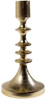Mars & More kandelaar aluminium rings 10x21cm goud - afbeelding 1