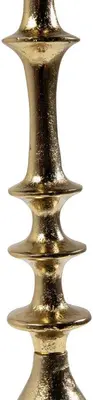 Mars & More kandelaar aluminium rings 10x25cm goud - afbeelding 2
