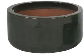 Mcollections Bloempot Geglazuurd – 38 x 20 cm – Mosgroen