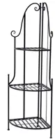 Mcollections Etagère Hoek Metaal – 43 × 30 × 125 cm - afbeelding 1