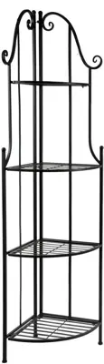 Mcollections Etagere hoek metaal 43x30x150 cm