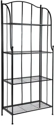 Mcollections Etagere metaal 60x30x150 cm - afbeelding 1