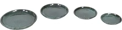 Mcollections schotel geglazuurd 29x3 cm mos - afbeelding 1