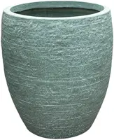 Mega Collections Bloempot Utah Bullet Hoog - Ø44,5 cm x H50 cm - Groen  - afbeelding 1