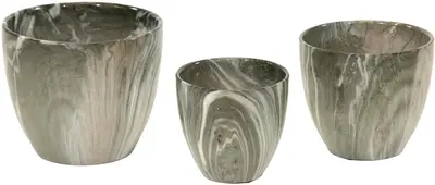 Mega collections emperor egg pot green 25x21cm - 8714075522474