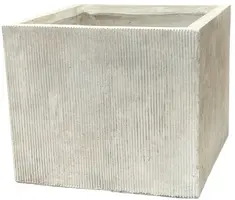 Mega Collections Plantenbak Kubus Nora – B44 x H38 cm – Desert - afbeelding 2