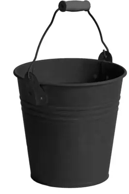 Mega Collections Plantenemmer Zink 2L - Ø16x14cm - Zwart - afbeelding 1