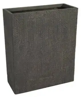 Mega Collections Terras-afscheider/Plantenbak Kiezel Indiana L80 x B32 x H92 - afbeelding 1