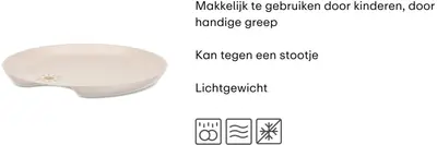 Mepal kinderbord mio - sunshine & rainbow - afbeelding 3