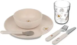 Mepal kinderserviesset mio 6-delig - sunshine & rainbow - afbeelding 3