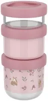 Mepal snackbox stackable mio 3-delig - fairy garden