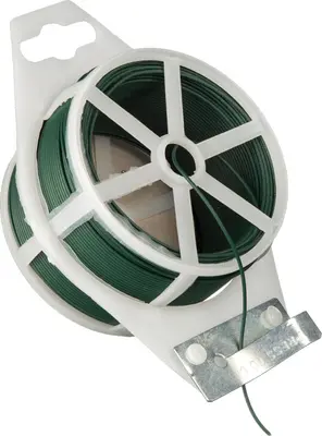Metaaldraad geplastif. d1.2mm l50m - afbeelding 1