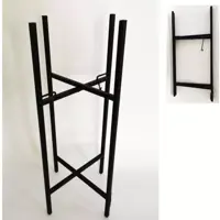 Metal stand black 50x50h75cm kopen?