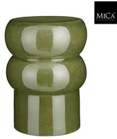Mica Decorations bijzettafel keramiek vendi 32x44cm donker groen  kopen?