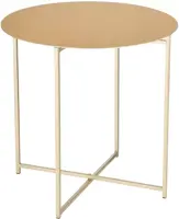 Mica Decorations bijzettafel metaal mikki 45x45cm goud  kopen?