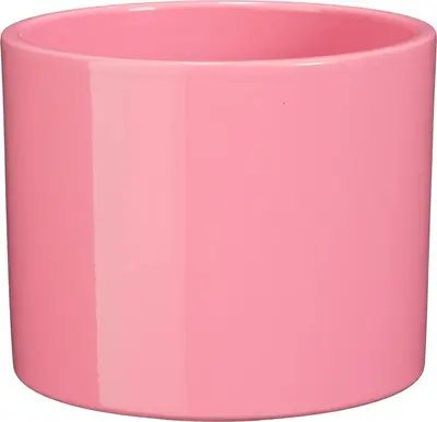 Mica Decorations bloempot era keramiek 17.5x14.5cm roze