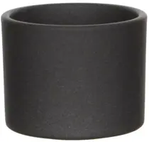 Mica Decorations bloempot Era rond 12x10cm donkergrijs kopen?