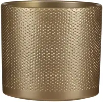 Mica Decorations bloempot Era rond 19,5x17,5cm goud reliëf kopen?