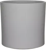 Mica Decorations bloempot Era rond 32.5x31cm grijs mat - afbeelding 1